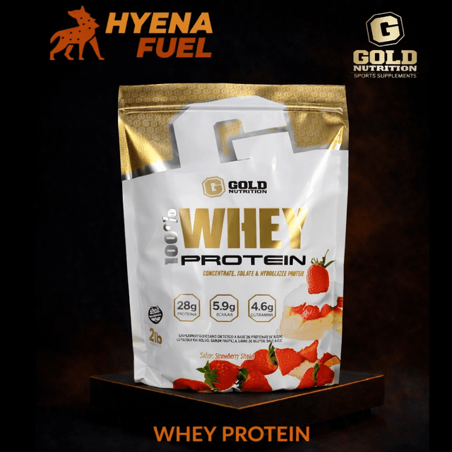 100% Whey Protein Gold Nutrition Strawberry