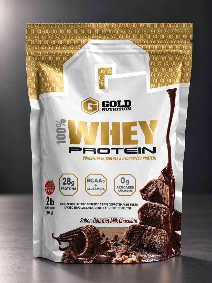 100% Whey Protein Gold Nutrition Milk Chocolate