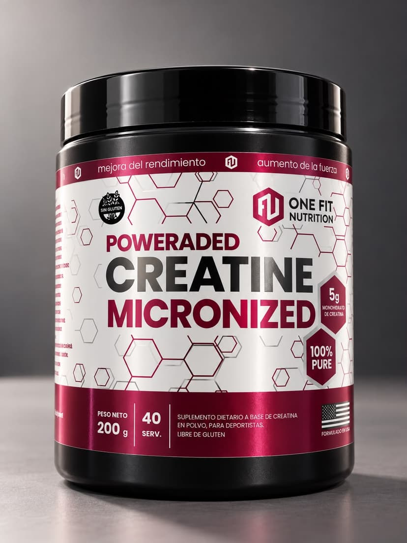 Creatine Micronized 200 g One Fit Nutrition