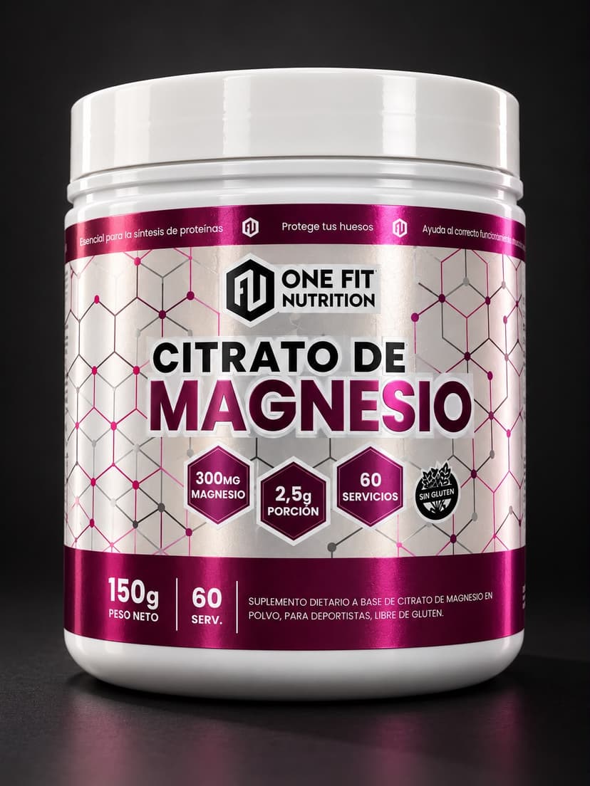 Citrato de Magnesio 150 gr - One Fit Nutrition