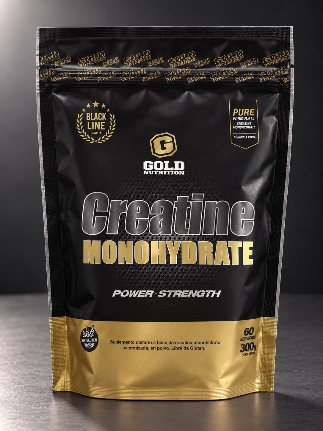 Creatina Monohidratada Gold Nutrition 300g